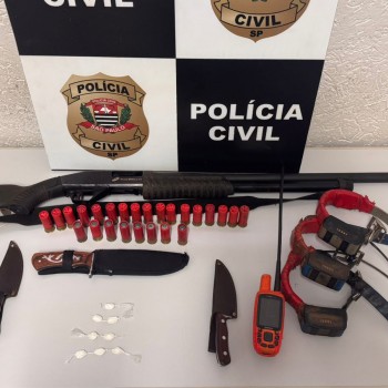 Polícia Civil apreende armas e drogas no município de Iepê